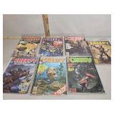 Creepy magazine, #120, 121, 126, 128, 130, 133,