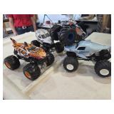 4 Monster Trucks 4x4 toys