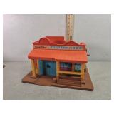 Fisher price western town play set 1982