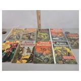 9 Dell military comic books  Jungle War Stories +