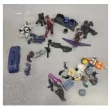 *Lego mini fig pieces, and HALO block figures.