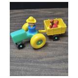 Fisher Price little people toys farmer, tractor