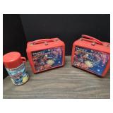 1984 Transformers lunch box with 1 thermos.
