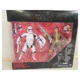NIB Poe Dameron and stormtrooper Star Wars the