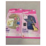 Barbie New old stock outfits, cool career fashions