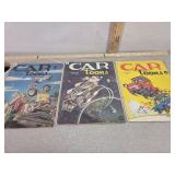 CARtoons magazine, #8, 9, 11, comic books