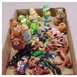 Care Bears, Muppets, Smurfs Figurines toys and