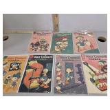 Dell, Walt Disney comics, #239, 240, 243, 244,