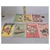 Dell Walt Disney comics #247, 248, 249, 250, 253,