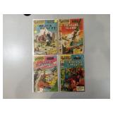 4 Classics Illustrated,  Black Beauty, Treasure