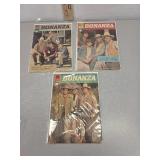 Dell Bonanza #2, 3, 4, comic books