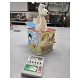 Snoopy Windup Music box and Poker game