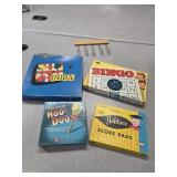 Hoo Doo, India, Bingo, Yahtzee Games