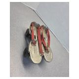 Vintage metal child roller skates