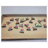 *Magnetic Electric Vintage Metal Football Players
