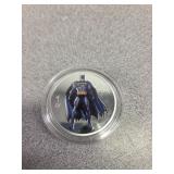 *Batman 1oz 999 silver enameled encapsulated