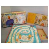 Milton Bradley board game Dolly and Daniel Whale