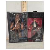 NIB, Chewbacca and Han, Star Wars the black