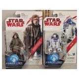 NIB Luke Skywalker & R2-D2 Star Wars action