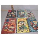 Dell Donald Duck Giant comic books