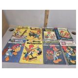 Dell Woody Woodpecker comic books