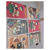 Dell Walt Disney comics #228, 229(2), 230, 231,