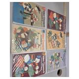 Dell, Walt Disney Comics #233, 234(2), 235, 236,