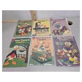 Dell, Walt Disney comics #222, 223, 224, 225,