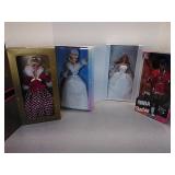 Assorted Barbie Dolls NBA Bulls, Winter Rhapsody,