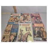 Dell Wagon Train #3, 4, 10, 11, 13, and Gold Key