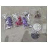 *Flintstones, porky pig, and dinosaur coins!
