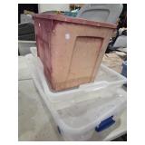 3 storage totes
