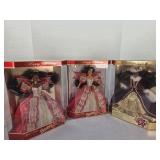 3 new holiday barbies