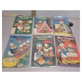 Dell, Walt Disney comics #100, 125, 135, 158,