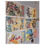 DC, Mutt and Jeff #48, 50, 52, 54, 64, 69 comic