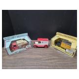 Ertl die-cast toy truck coin banks Mack and Iowa