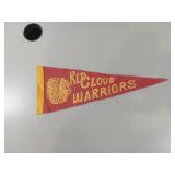 Red Cloud Warrriors Banner Pennant, Nebraska