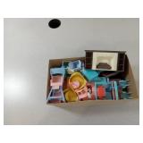 Vintage Dollhouse Furniture Multiple Rooms, A
