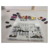 Slot cars and parts some metal diecast