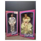 1983 Barbie & Ken dolls Crystal nib