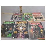 Creepy magazine, #83, 84, 85, 86, 88, 91 comic