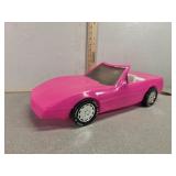 Barbie size plastic Corvette