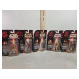 NIB Naboo guards, Panaka, Ric Olie, and Queen