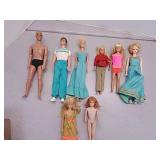 Assorted Barbieand Ken Dolls