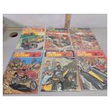 Hot Rod Cartoon, #7, 11, 23, 24, 35, 56 comic