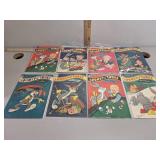 Dell Loony Toons #131, 133, 134, 135, 136(2) 137,