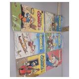 Dell, Walt Disney comics #69, 78, 84, 87, 89, 84