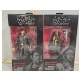 Lando and DJ Star Wars, black series action