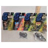 NIB 2-1B, X-Wing Luke, ASP-7, Biggs Darklighter, 2