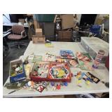 Various Toys Cracker Jack, Miss Wonderful Shoes,